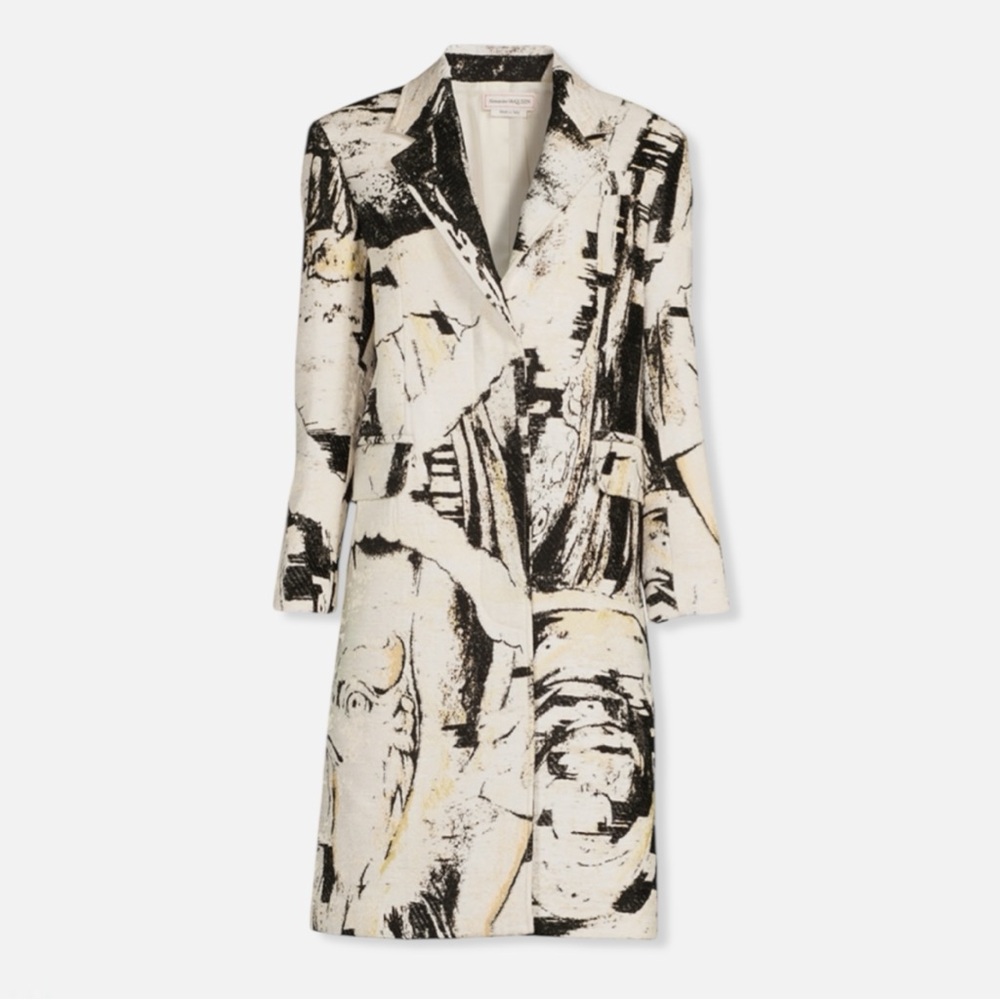 (Rare) Alexander McQueen | Jacquard Coat